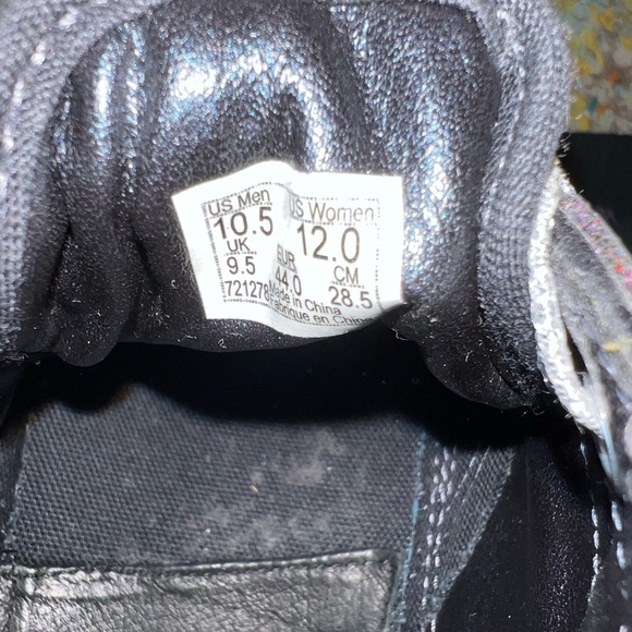 Opening Ceremony Vans Silver Glitter Sneakers Flats - Picture 4 of 6